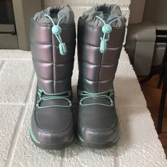 Lands' End Shoes Lands End Girls Snow Boots Light Blueteal Poshmark